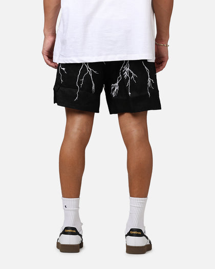 Diet Starts Monday Lightning Shorts Black