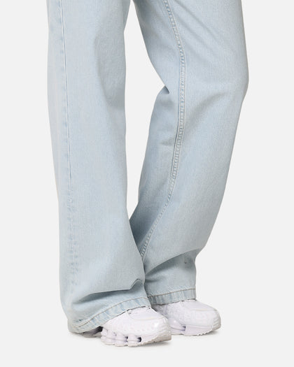 Calvin Klein 90's Loose Pleated Jeans Light Blue