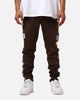 Pro Standard San Diego Padres Fast Lane Track Pants Brown
