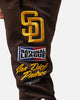 Pro Standard San Diego Padres Fast Lane Track Pants Brown