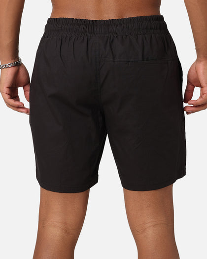 Carre Rosebud Beach Shorts Black