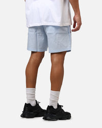 Carre Rosebud Beach Shorts Light Blue