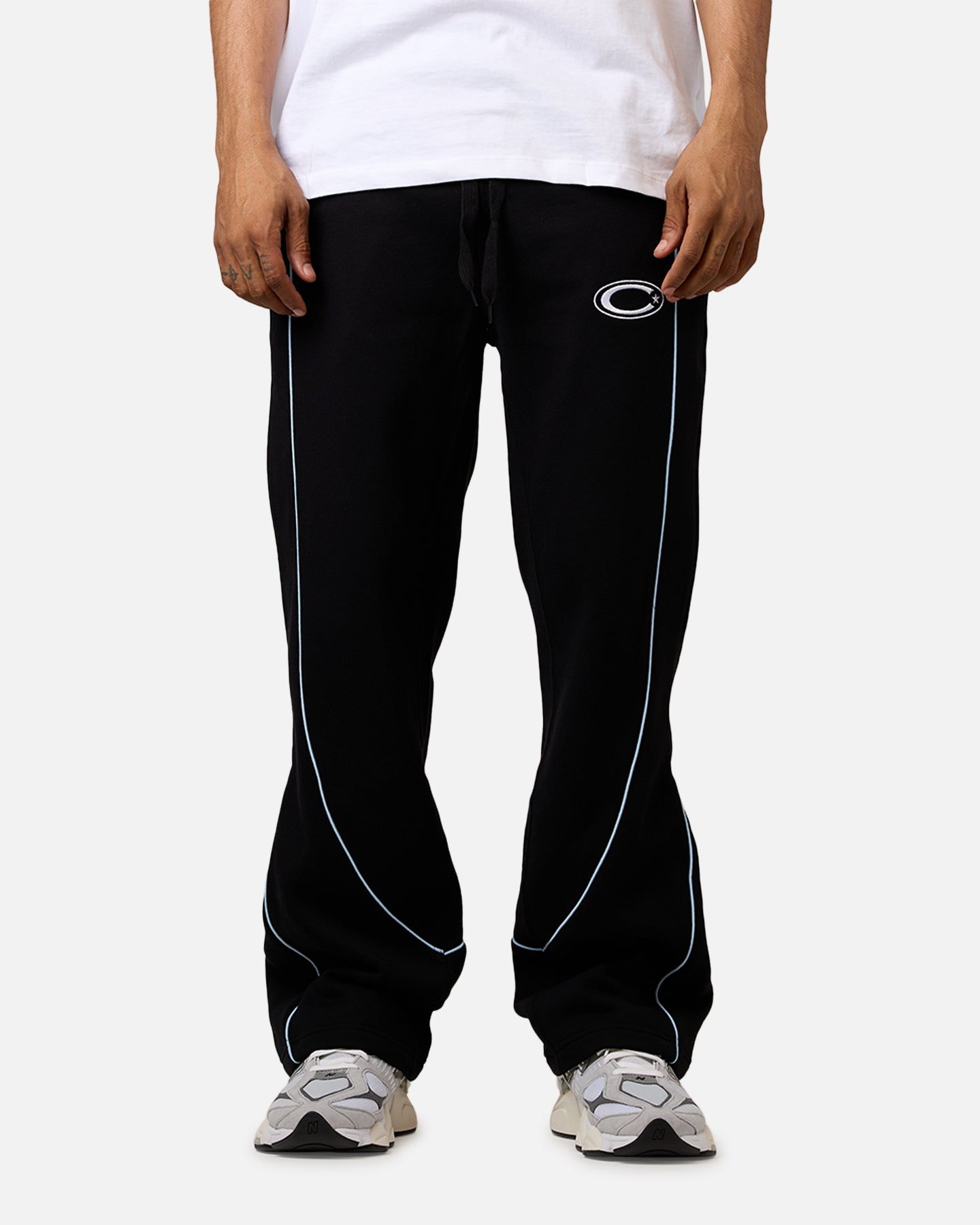 Carre C-Star Paneled Baggy Trackpant Black | Culture Kings
