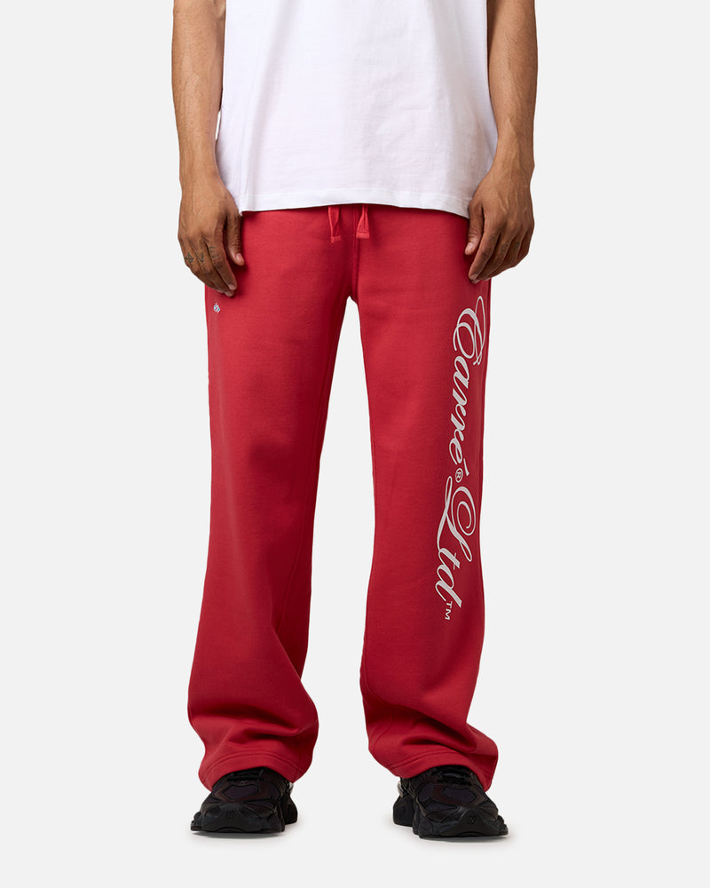 Carre Rosebud Baggy Trackpant Red
