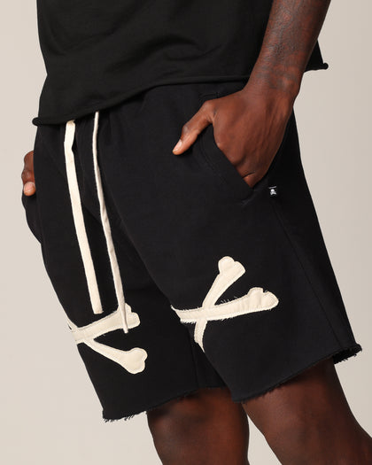 Saint Morta Bxnes Sweat Shorts Black