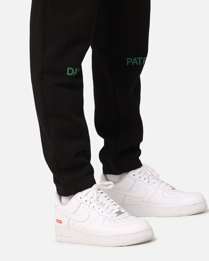 Daniel Patrick Surplus Logo Sweatpants Black/Hunter Green