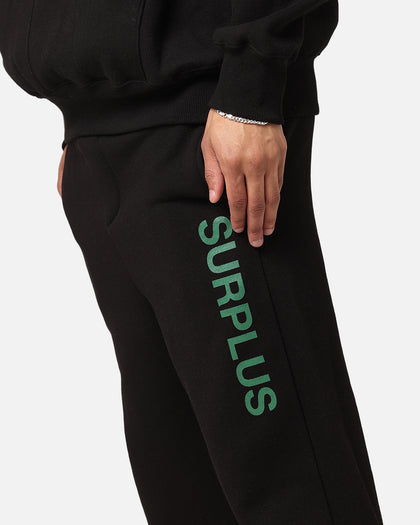 Daniel Patrick Surplus Logo Sweatpants Black/Hunter Green