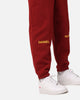 Daniel Patrick Surplus Logo Sweatpants Maroon/Yellow