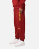 Daniel Patrick Surplus Logo Sweatpants Maroon/Yellow