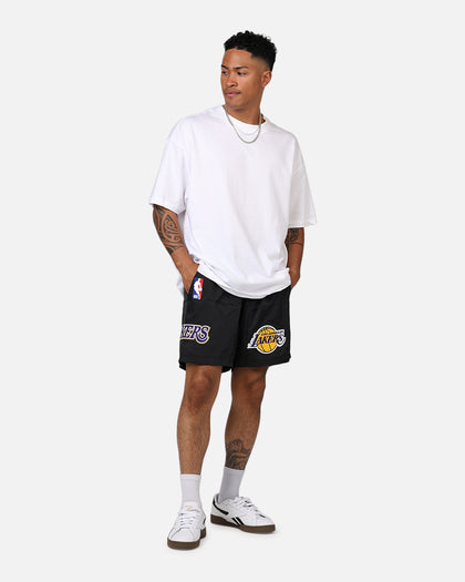 Pro Standard Los Angeles Lakers Classic Woven Shorts Black