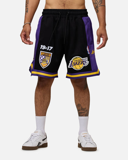 Pro Standard Los Angeles Lakers Fast Lane 2.0 Shorts Black/Yellow