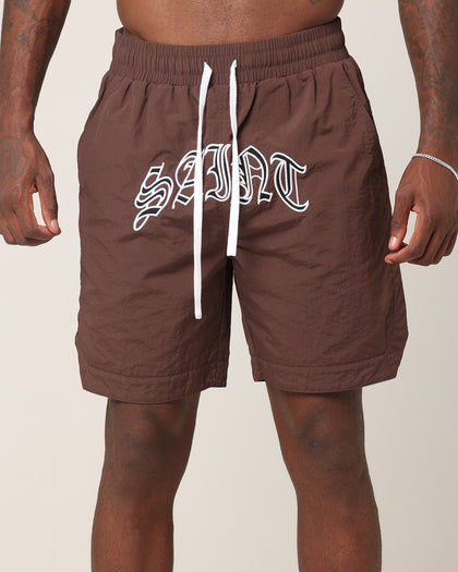 Saint Morta Lucius Shorts Chocolate