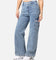 Tommy Jeans Women's Claire High Utility Jeans Denim Medium Blue
