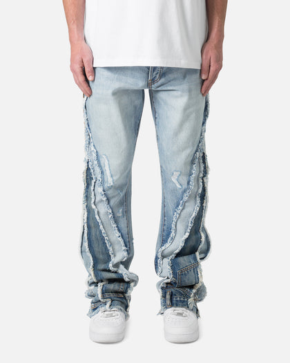 MNML B373 Flare Denim Jeans Light Blue