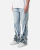MNML B373 Flare Denim Jeans Light Blue