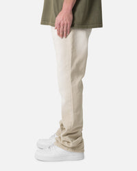 MNML B375 Flare Denim Jeans Light Tan