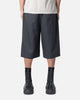 MNML Baggy Pleated Shorts Grey