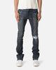 MNML X385 Skinny Stacked Denim Jean Blue