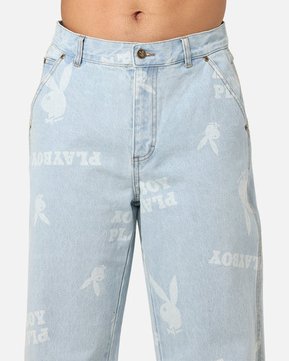 Playboy Mess Denim Jeans Light Indigo