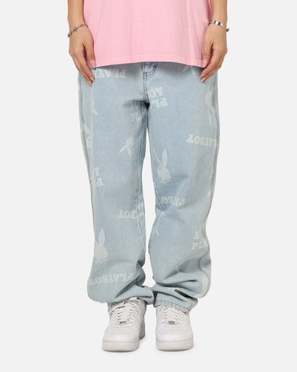 Playboy Mess Denim Jeans Light Indigo