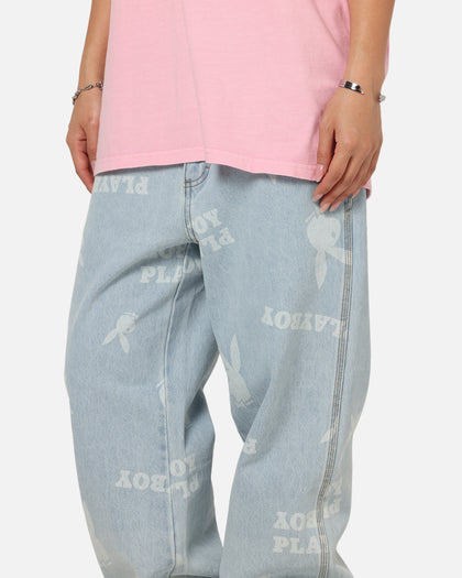 Playboy Mess Denim Jeans Light Indigo