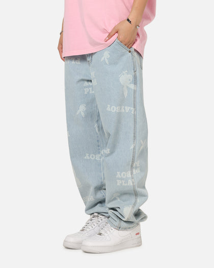Playboy Mess Denim Jeans Light Indigo