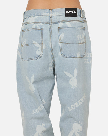 Playboy Mess Denim Jeans Light Indigo
