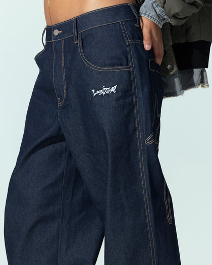 Loiter Star Born Jeans Raw Indigo