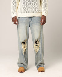 Saint Morta Ruin Amplus Jeans Dirty Blue