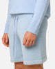 XXIII Fluffy Knit Shorts Blue