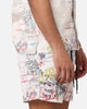 Ksubi Skrawler Board Shorts White