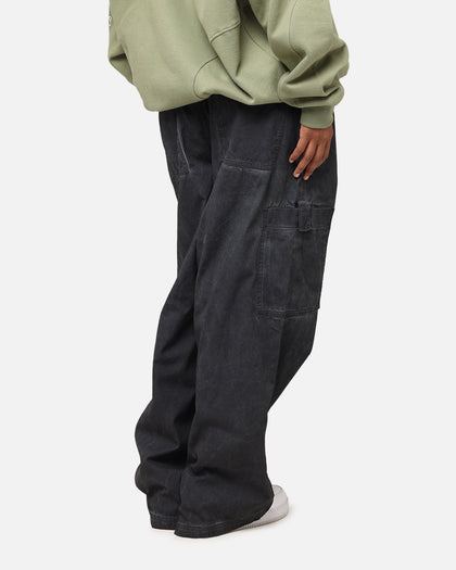 Loiter Kraven Parachute Pants Washed Black
