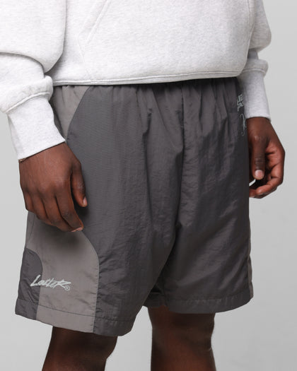 Loiter Subculture Panel Shorts Charcoal