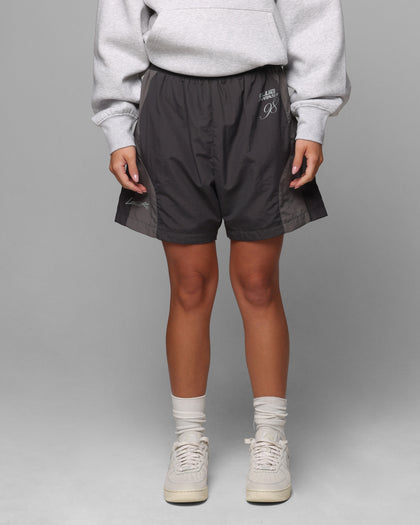 Loiter Subculture Panel Shorts Charcoal