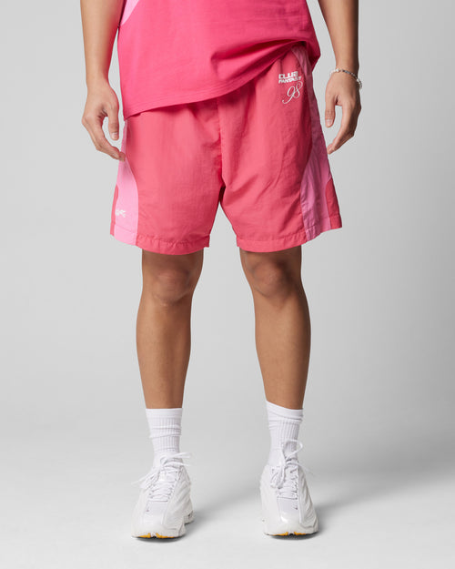 Loiter Subculture Panel Shorts Pink