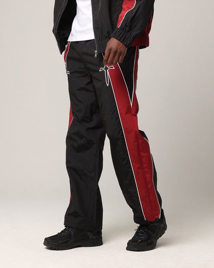 Saint Morta Boundary Track Jogger Black/Burgundy