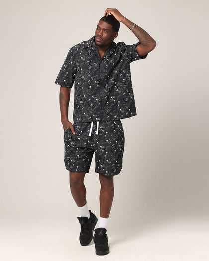 Saint Morta Netherworld Nylon Shorts Multi