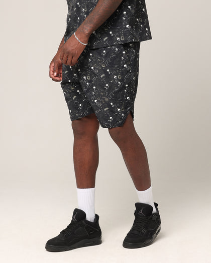 Saint Morta Netherworld Nylon Shorts Multi