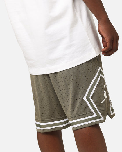 Jordan Dri-FIT Sport Diamond Shorts Medium Olive/White