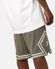 Jordan Dri-FIT Sport Diamond Shorts Medium Olive/White