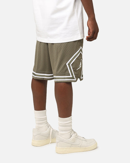 Jordan Dri-FIT Sport Diamond Shorts Medium Olive/White