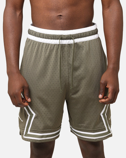 Jordan Dri-FIT Sport Diamond Shorts Medium Olive/White