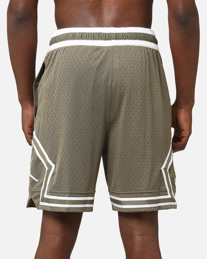 Jordan Dri-FIT Sport Diamond Shorts Medium Olive/White