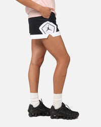 Jordan Women's 4" Diamond Shorts Black/White/White
