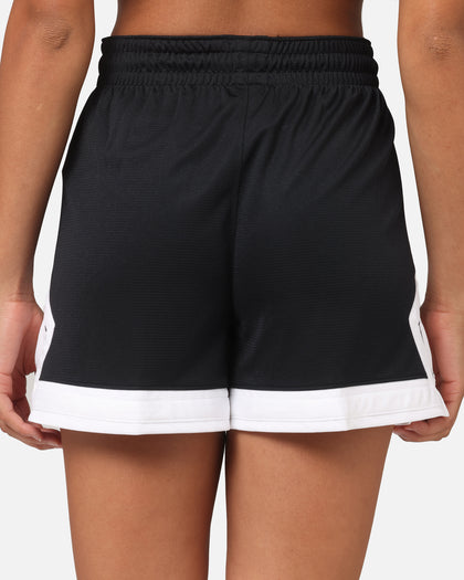 Jordan Women's 4" Diamond Shorts Black/White/White
