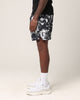 Saint Morta Undying Beach Shorts Black/White