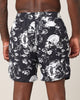 Saint Morta Undying Beach Shorts Black/White
