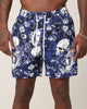 Saint Morta Undying Beach Shorts Navy/White