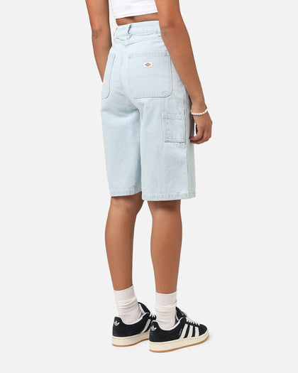 Dickies Women's Carpenter Denim Shorts Sky Blue Culture Kings