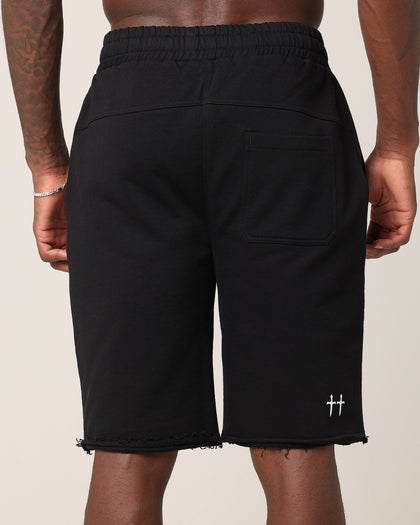 Saint Morta Baggy 90's Sweat Shorts Black